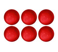 WIHFHGZ Pelota de Golf con Luz LED, Material de Caucho Sintético, Resistente y Elástica, para Entrenamiento Diurno y Nocturno, Tamaño Pequeño, Ligera y Portátil, Color Brillante (Rojo)