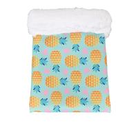 WIHFHGZ Saco para Dormir de Hámster, Casa Decorativa para Pequeños Animales, Pouch de Tela Oxford y Franela con Diseño de Frutas - Suave y Cálido, Refugio Seguro, Ideal para Cuyos y (Ellos)