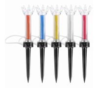 WIHFHGZ Set de 5 Tees de Golf Magnéticos de Plástico, Accesorios de Entrenamiento, Tamaño Compacto y Duradero - Diseño Elástico con Rebote 360°, Mejora la Distancia para Golfistas (Fracaso)