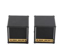 WIHFHGZ Sujeta Púas de Guitarra en Forma de Altavoz, 2 Piezas, Organizador de Escritorio, Almacenamiento Compacto, Decoración Musical