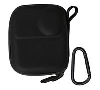 Wihozte Mini funda de transporte para DJI Osmo Nano, funda protectora impermeable de piel sintética con mosquetón, funda protectora rígida para DJI Osmo Nano, accesorios de cámara deportiva, Black, S