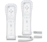Wii Remote with Nunchuck, Wii Controller with Nunchuck, Compatible with Nintendo Wii/Wii U, 2 Pack