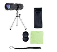 wiianoxd Telescopio monocular monocular ABS monocular telescopio 10-300X30 zoom telescópico de alta definición, mini cámara portátil para teléfono móvil, 205 x 40 mm