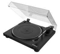 Wiibo Lyra 100 - Tocadiscos de Vinilo Previo Phono y Cápsula Audio Technica - Giradiscos Conexión USB y RCA - Reproducción Analógica y Conversión Digital MP3 - Selección de Velocidades 33/45 RPM