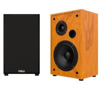Wiibo String 15 Nogal - Altavoces HiFi de Estantería - Potencia de 100W - Nivel de Presión Sonora >80dB - Tweeter de 2 Pulgadas y Woofer de 5 Pulgadas - Pareja de Altavoces con Sonido Envolvente