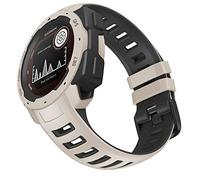 WIIKAI Compatible con Garmin instinct,instinct Esport Correas Para Relojes, Correa de Pulsera de Reemplazo.(blanco negro)
