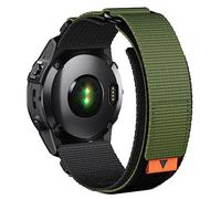 WIIKAI Correas Para Relojes Compatible con Garmin Fenix 7X/6X/5X avec COROS VERTIX2 Correa de Pulsera de Reemplazo Pulseras de repuesto MST.(ejercito verde)