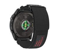 WIIKAI Correas Para Relojes Compatible con Garmin Fenix 8 47MM/Fenix E 47MM/Fenix 7/6/5 Compatible con Amazfit Falcon/for COROS VERTIX Correa de Pulsera de Reemplazo Pulseras de repuesto (Negro)