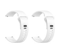 WIIKAI Correas Para Relojes Compatible con Redmi Watch 5 Active/con Redmi Watch 5 Lite Correa de Pulsera de Reemplazo Pulseras de repuesto .(Blanco)