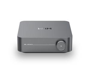 WiiM Amp Pro: Amplificador de Streaming Multiroom | Compatible con Google Cast, Alexa | HDMI, Control por Voz | Reproduce Desde Spotify, Amazon Music, Tidal y más - Gris Oscuro