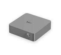 WiiM Vibelink Amp Amplificador para Altavoces Pasivos, Gris Espacial | Mejora tus altavoces pasivos con amplificación potente de calidad audiófila y rendimiento Hi-Fi moderno