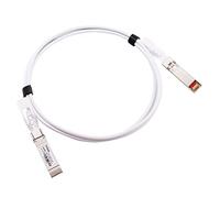 Wiitek 2 m 10GbE SFP+ DAC Twinax Cable, 10Gbase-CU SFP+ Cable de cobre pasivo, para Ubiquiti UniFi, Fortinet, MikroTik, Mellanox y Cisco, color blanco