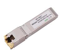 Wiitek Módulos de cobre SFP+ a RJ45, transceptor 10GBase-T compatible para Arista SFP-10GE-T(Cat 6a/7 o mejor, 30 metros), trabajo hacia atrás para 5GBase-T, 2.5GBase-T