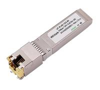Wiitek Módulos SFP+ a RJ45 de 10 G, transceptor Ethernet RJ45 de cobre SFP+ 10GBase-T compatible con Ubiquiti UF-RJ45-10G, puerto SFP+ de 10 GB (con Cat 6a/7 o mejor, 80 metros)