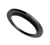 WIIYE Adaptador de anillo elevador de 46 mm a 58 mm, anillo de filtro de 46 mm a 58 mm, para todas las marcas UV ND CPL, filtro adaptador de anillo de metal (46 mm a 58 mm)