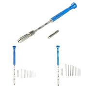 WIIYENA 05xC3 - Juego de brocas manuales semiautomáticas para madera, 10 piezas, para plástico y modelos