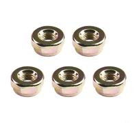 WIIYENA 5 tuercas de rosca M10 x 1,25 para mano izquierda para recortadora de hilo, cortador de cepillo, cabeza de repuesto