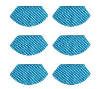 WIIYENA 6 trapos de microfibra para robot Midea M71CN M7/i10 para aspiradoras en seco y húmedo, paños de limpieza de suelos