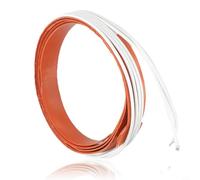 WIIYENA Almohadilla térmica de goma de silicona de 150 W y 12 V, banda calefactora plana, cama térmica cuadrada de 15 x 1200 mm para herramientas de impresión de limpiaparabrisas