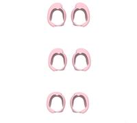 WIIYENA Almohadillas de silicona suave para auriculares Bose, tapones higiénicos reemplazables para un mejor aislamiento del sonido, 6 pares incluidos (rosa)