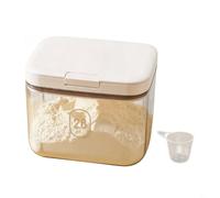 WIIYENA Caja de almacenamiento de plástico sellada con tapa 28L 45L 55L detergente para ropa y alimentos secos Organización de cocina (2.8L)