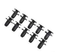 WIIYENA Clips de empuje para parachoques delantero Hyundai I30, agujero de 8 mm, cierre de remaches de nailon negro, números de pieza 1420608250B 865952T500