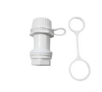 WIIYENA Conjunto de drenaje roscado de repuesto para enfriadores Igloo de 50 a 165 cuartos de galón, diseño a prueba de fugas con tapa atada