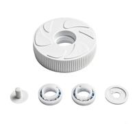 WIIYENA Conjunto de rueda loca para Polaris 280 180 C60 C55 Reparación de limpiador de piscina con rodamientos y perno