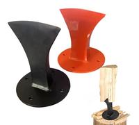 WIIYENA Cuña divisora manual de madera para chimenea, estufa de leña y barbacoa de metal resistente