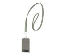 WIIYENA Funda de PC con soporte magnético y cordón para grabadora de voz Plaud Note/Note Pro AI (gris)