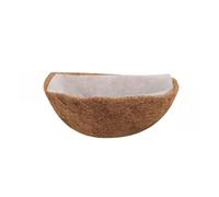 WIIYENA Half Moon - Forro de fibra de coco y cesta colgante no tejida para macetas, 10/12/14/16 pulgadas