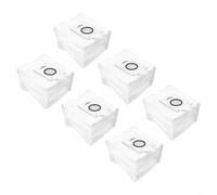 WIIYENA Juego de 6 bolsas de polvo para ECOVACS para DEEBOT DDB030025 X2 robot aspirador pieza de repuesto accesorios para el hogar