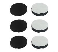 WIIYENA Kit de 6 filtros de vacío para aspiradora Bissell Powerforce Compact y ligero, accesorios de barredora para electrodomésticos,