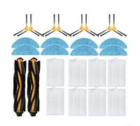 WIIYENA Kit de accesorios de filtro para ABIR para X6 X8 para aspiradora robótica N600, juego de trapos de filtro