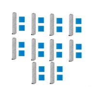 WIIYENA Kit de accesorios para aspiradora compatible con Eureka NEW400, rollo de cerdas suaves para filtros de esponja para una limpieza silenciosa en superficies duras