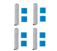 WIIYENA Kit de accesorios para aspiradora compatible con Eureka NEW400, rollo de cerdas suaves para filtros de esponja para una limpieza silenciosa en superficies duras