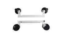 WIIYENA Kit de montaje con ventosa para Starlink Mini, soporte de techo corredizo y parabrisas de aleación de aluminio con 4 ventosas fuertes, color blanco