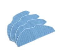 WIIYENA Kit de paños de fregona para aspiradora Tapo RV30 Max Plus, RV30 Max, RV20 Max Plus, RV20 Max Robot, paquete de 4, azul, almohadillas de repuesto de microfibra