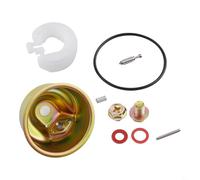 WIIYENA Kit de reparación de carburador compatible con Honda para GX120 para GX200 GXV140 para GXV160, incluye pin de sellado de junta flotante de aguja de cuenco para generador, cortacésped