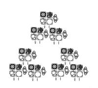 WIIYENA Kit de reparación de carburador compatible con Kawasaki TD24 TD25 TD33 TD40 TD48 TG20 TG24 TG25 TG33, construcción para equipos eléctricos al aire libre (3 juegos)