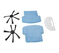 WIIYENA Kit de repuesto para aspiradora, cepillos laterales, trapeador de tela de filtro para Multilaser para HO041 para Mondial para Wap W100 para Taurus y Striker Mini
