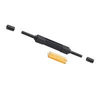 WIIYENA L925B - Conector rápido mecánico de fibra óptica para reparación de cables y FTTH, compatible con fibra de 0,25 mm y 0,9 mm, diseño de ranura en V de metal