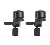 WIIYENA Loud - Patinete eléctrico para Segway para Ninebot MAX para F3 para ZT3, aleación de aluminio para anillo de bocina, accesorio de seguridad de montaje rápido (2 piezas)