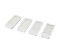WIIYENA Paquete de 4 filtros para EcoVACS para DEEBOT N20 N20 PLUS y para aspiradoras PRO PLUS, fácil mantenimiento para un aire más limpio