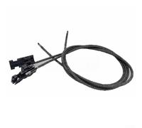 WIIYENA Par de cables de techo corredizo para Volkswagen Passat, Škoda Octavia, Superb y Jetta, OEM 1K9898870, ABS negro