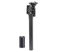 WIIYENA para CNC Aleación de aluminio Suspensión Tija de sillín 272309316 para mm Amortiguador de cuatro eslabones con 50 para mm Ciclismo de viaje (28.6MM (adaptador)