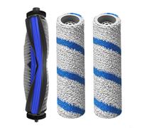 WIIYENA Piezas de repuesto para cepillo de rodillo ECOVACS para Deebot X11 para OmniCyclone para X11 Pro para Omni para 11 Famille, 1 cepillo principal 2 rodillo de fregona