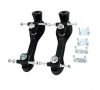 WIIYENA Placas de patinaje de interior para patines de cuádruple, para marco de plástico PP con pasadores de acero, soportes de rueda ajustables para tallas de zapatos 35-44 (para tallas 35-36)