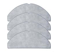 WIIYENA Robot Aspirador Mopa Paño para Cecotec para Conga 8490 para Ultimate para Ultra Power Home Partes de repuesto de microfibra Mopa Pad (4 unidades)