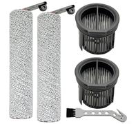 WIIYENA Rodillos y filtros de cepillo para aspiradora Dreame H14, accesorios de herramientas de limpieza